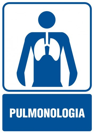 Znak Pulmonologia na Folii Samoprzylepnej (RF016)