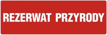 Znak Rezerwat przyrody (OB029)