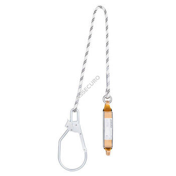 Amortyzator bezpieczeństwa z liną nieregulowaną (zatrzaśnik 1xAJ592) CE202L F3 ABWL - ASSECURO