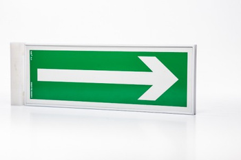 Ramki do znaków - Ramka semaforowa dwustronna 10x30 (EC006)