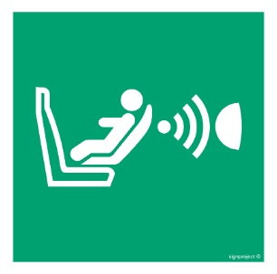 Znak System detekcji obecności i położenia fotelika dziecięcego (CPOD) (AE014) Signproject