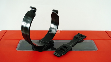 Szafka pojemnik na gaśnicę 9kg plastikowa z okienkiem