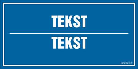 Znak na zamówienie Wzór S-411 na folii samoprzylepnej świecącej