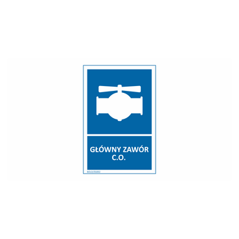 Oznaczenie Główny zawór C.O. (Z002)