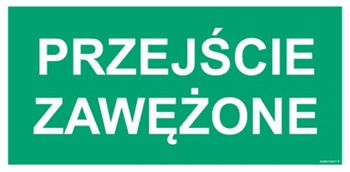 Znak Przejście zawężone (AC038) Signproject