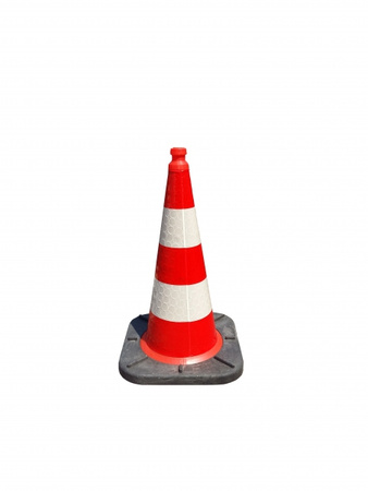 Pachołek drogowy odblaskowy 75 cm PE/PVC/REC certyfikat BASt