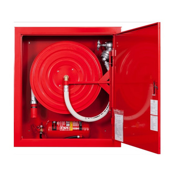 Hydrant wewnętrzny wnękowy uniwersalny DN33 z miejscem na gaśnicę pod zwijadłem - SUPRON