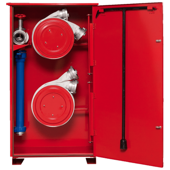Szafa na stojak hydrantowy (2 węże + klucz hydrantowy) W-002 - SUPRON