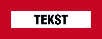 Znak na zamówienie Wzór S-212 na folii samoprzylepnej świecącej