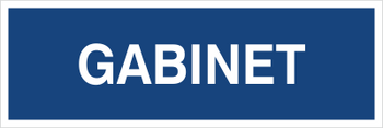 Znak gabinet na płycie PCV (801-239)