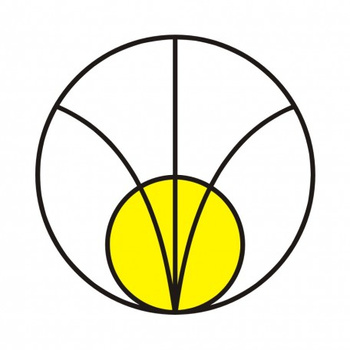 Znak Strefa pośrednia na Folii Samoprzylepnej (KC004)