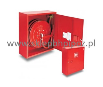 Hydrant wewnętrzny 25H-805-B.30 z wężem półsztywnym - ZAWIESZANY BOXMET LTD