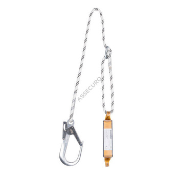 Amortyzator bezpieczeństwa z liną nieregulowaną (zatrzaśnik 1xAJ591) CE202R F2 ABWL A - ASSECURO