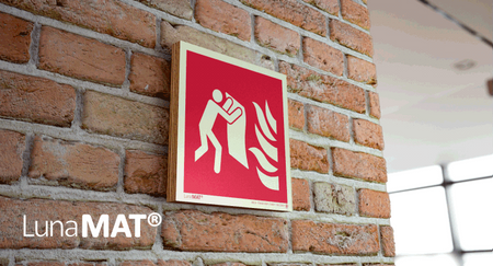 Znak Koc gaśniczy (na sklejce)