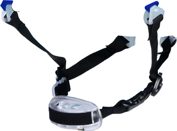 Pasek podbródkowy do kasków, hełmów 4-punktowy