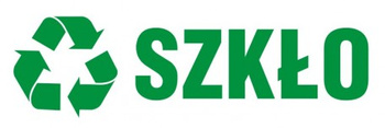 Znak Szkło (PA071) na Folii Samoprzylepnej