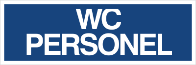 Znak wc personel (801-43)