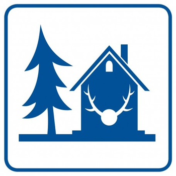 Znak Nadleśnictwo na płycie PCV (RA098)