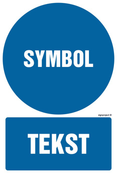 Znak na zamówienie Wzór S-401 na folii samoprzylepnej świecącej