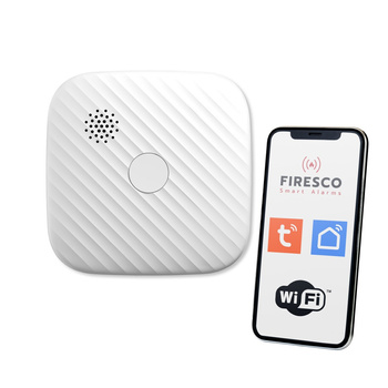 Czujnik dymu z funkcją komunikacji ZR153SW-CB (z aplikacją) WiFi
