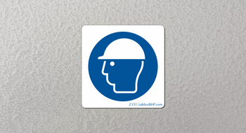 Oznaczenie Stosuj ochronę głowy (Z131)