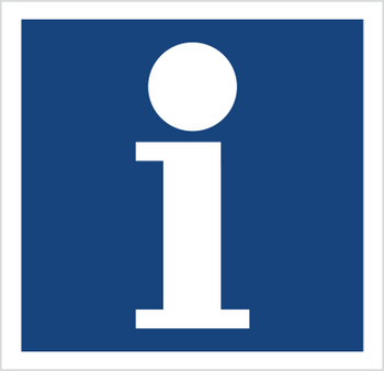 Znak informacja (865-37)