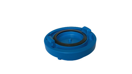 Pokrywa hydrantowa plastikowa niebieska 75 ABS - BODTECH