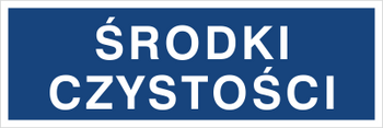 Znak środki czystości na Folii Samoprzylepnej (801-51)