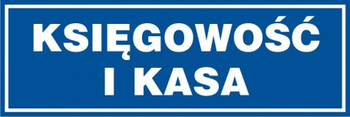 Znak Kasa i księgowość (PB022)