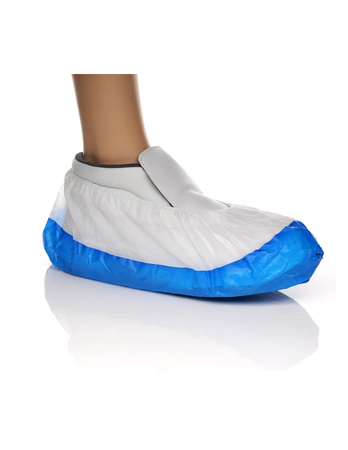 Ochraniacze na buty jednorazowe wzmacniane CPE+PP z gumką (100 szt.)