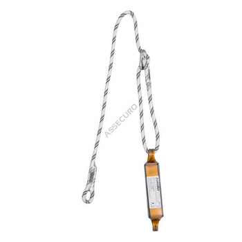 Amortyzator bezpieczeństwa z liną nieregulowaną (bez zatrzaśników) CE202R F0 ABWL A - ASSECURO