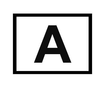 Tablica informacyjna "A" na magnes