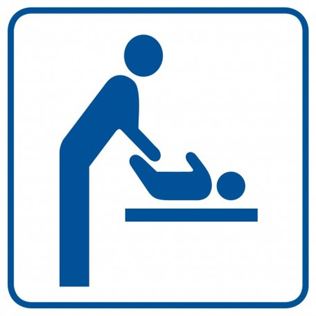 Znak Żłobek na Folii Samoprzylepnej (RA054)