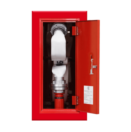 Hydrant wewnętrzny wnękowy boczny DN52 (wąż w koszu) - SUPRON