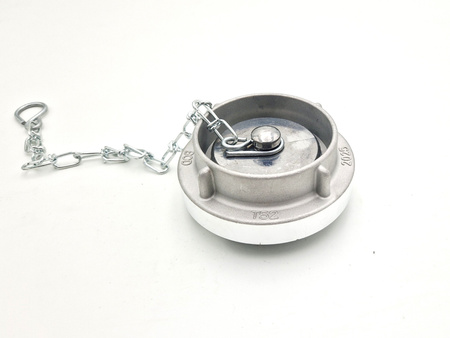 Pokrywa hydrantowa z łańcuszkiem 52 (aluminiowa) - BODTECH