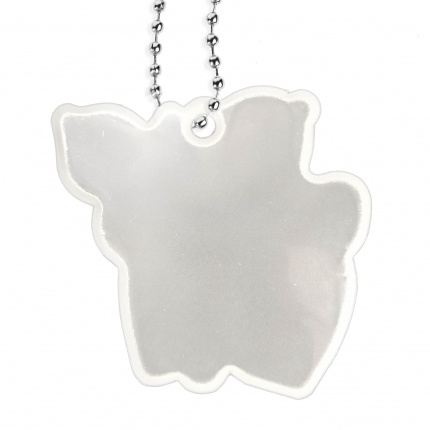 Zawieszka odblaskowa Świnka brelok