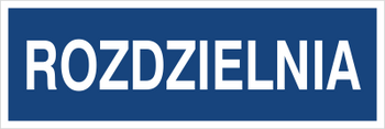 Znak rozdzielnia na Folii Samoprzylepnej (801-256)