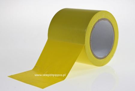 Taśma samoprzylepna żółta 100mm/33 m