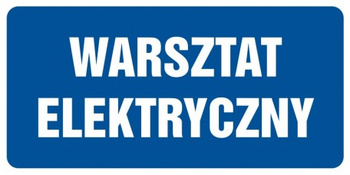 Znak Warsztat elektryczny (PB080)
