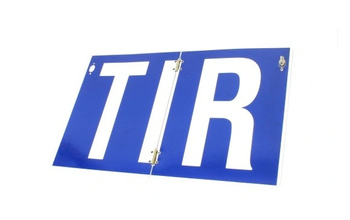 Tablica "TIR" łamana 250x450mm