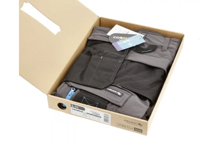 Spodnie ochronne 4-way stretch ciemnoszare TAUBER