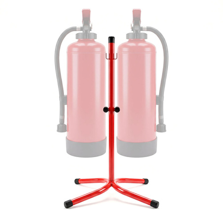 Stojak na gaśnicę SP-2 metalowy podwójny 4-12kg