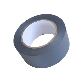 Taśma oznaczeniowa PVC szara 50mm/33m winylowa