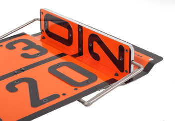 Tablica ADR obrotowa PB/ ON