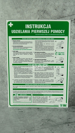 Instrukcja ABC udzielania pierwszej pomocy (A11)