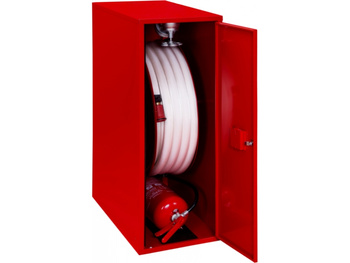 Hydrant wewnętrzny DN33 boczny z miejscem na gaśnicę pod spodem BOXMET LTD