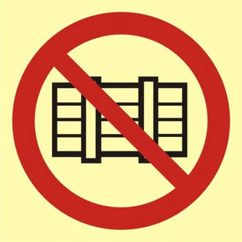 Znak nie zastawiać (BA004) Signproject