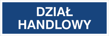 Znak dział handlowy na Folii Samoprzylepnej (801-74)