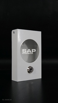 Kasetka na kluczyk ewakuacyjny biała