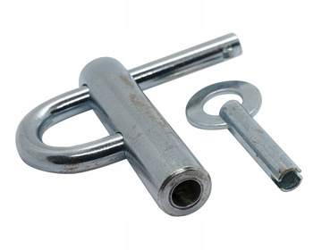 Kłódka energetyczna gazowa i klucz z przecięciem - typ ,,30"